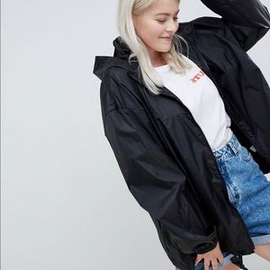 Rain Jacket With Fanny Pack